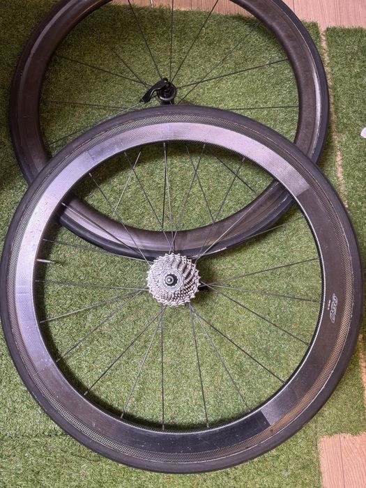 Karbonowe koła szosowe,  lekkie, stan bardzo dobry!