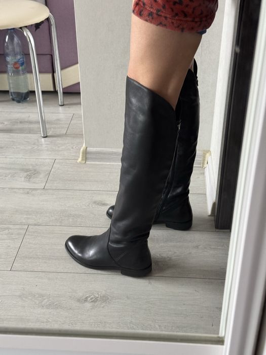 Продам сапоги ботфорти