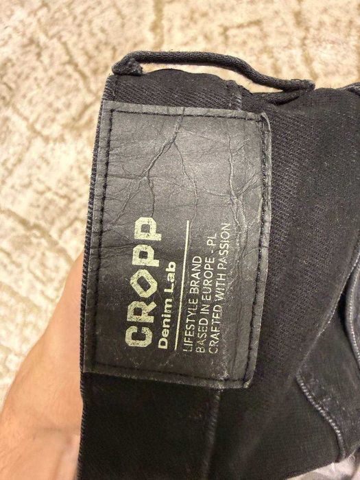 Чоловічі джинси Cropp Regular, Чорні, Розмір W28 L32