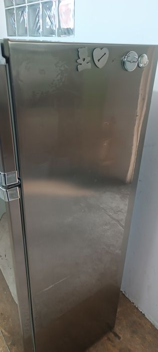 Lodówka Candy 142cm A+ Srebrna