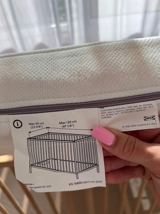 Berço Ikea + Colchão + Kit