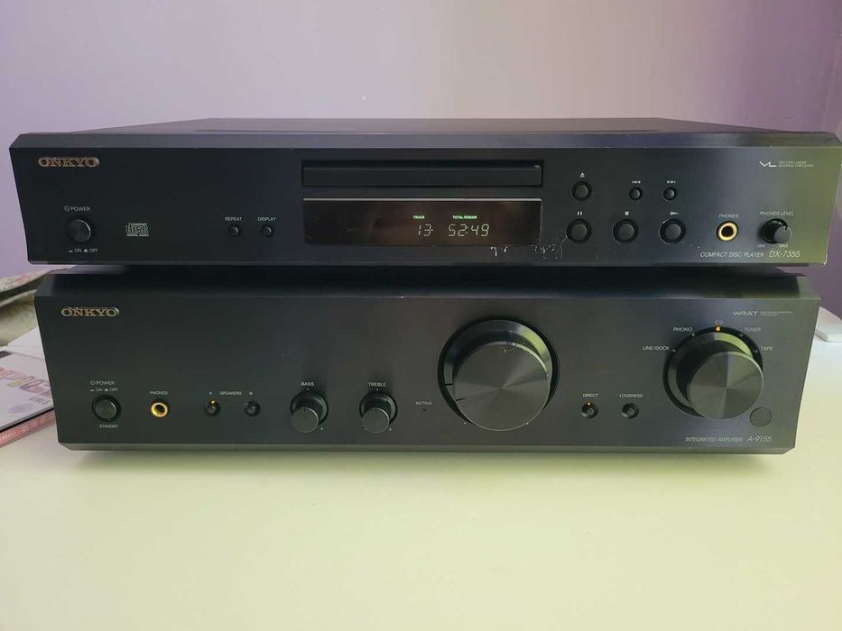 Zestaw Onkyo Wzmacniacz A9155 + CD DX7355