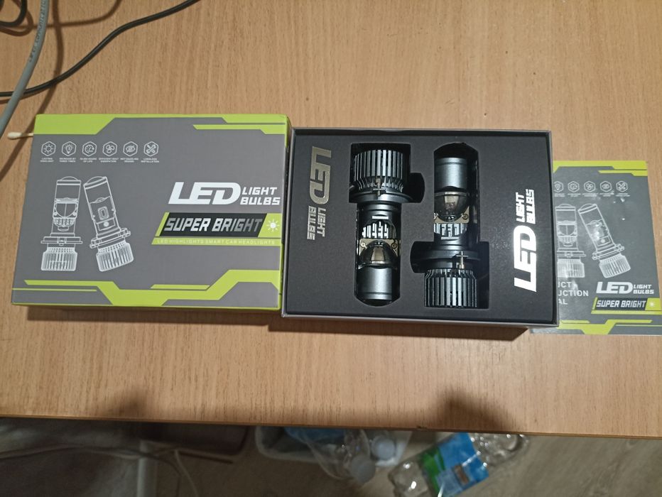 Mini LED линзы, цоколь Н4