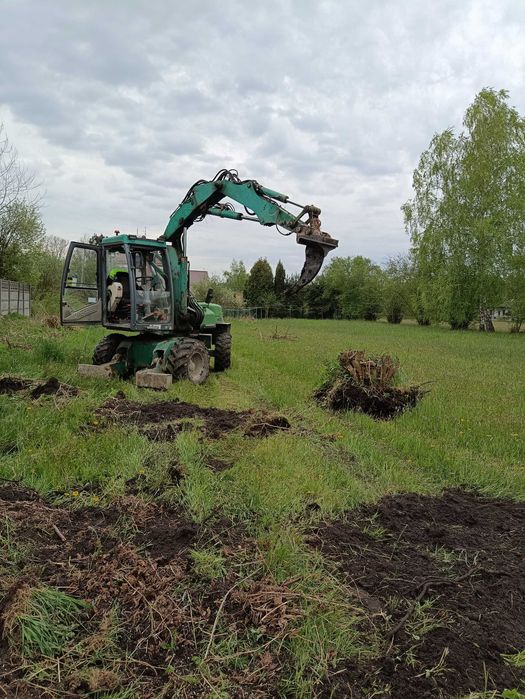Usługi Transportowe Wywrotką na Śląsku = Prace Ziemne Koparką Obrotową