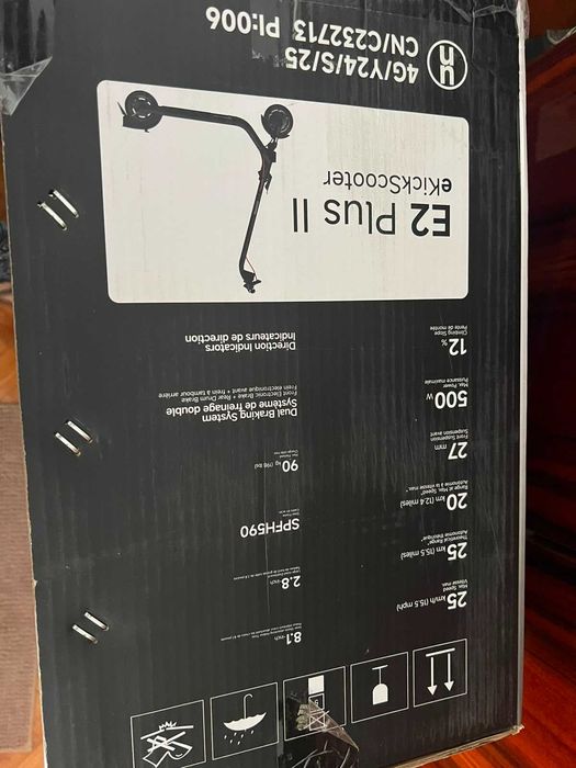 Trotinete ninebot e2 plus2