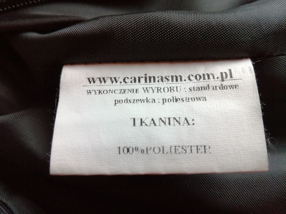 Elegancka czarna sukienka - produkt polski