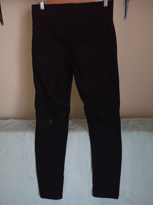 Spodnie czarne damskie 38