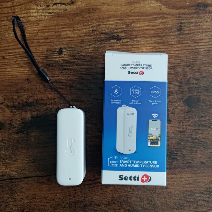Czujnik wilgotności i temperatury Setti SS402 - bluetooth