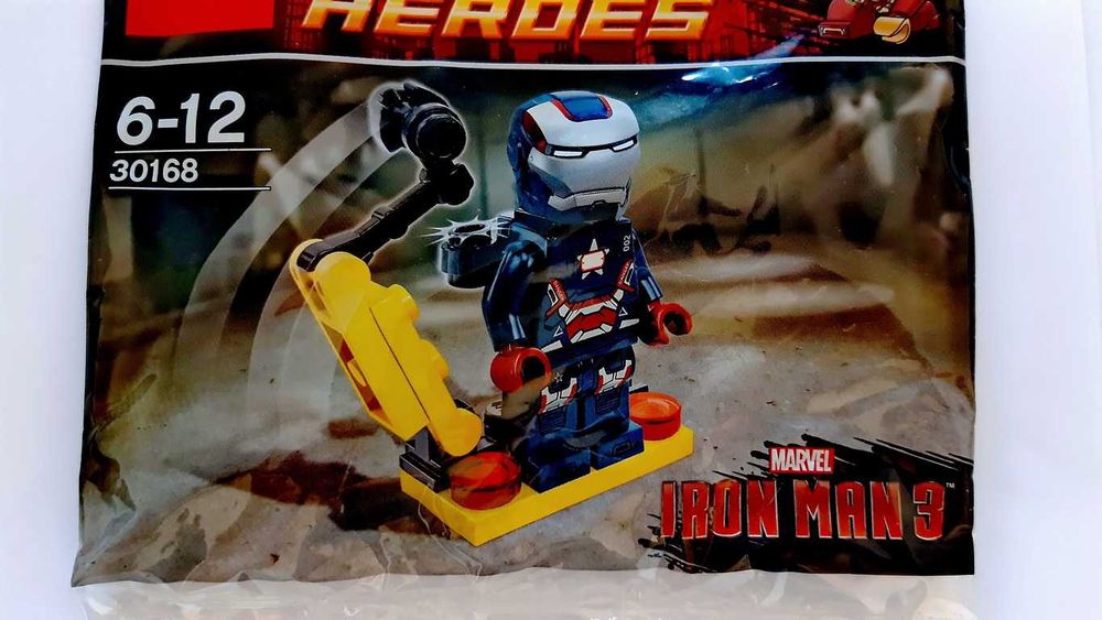 Lego Marvel Iron Man 30168 Gun Mounting System polybag selado