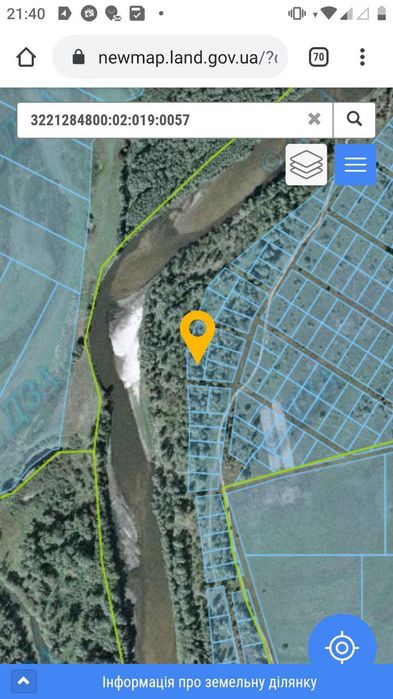 Участок (10 соток) в с.Леточки Броварского района -4700 $