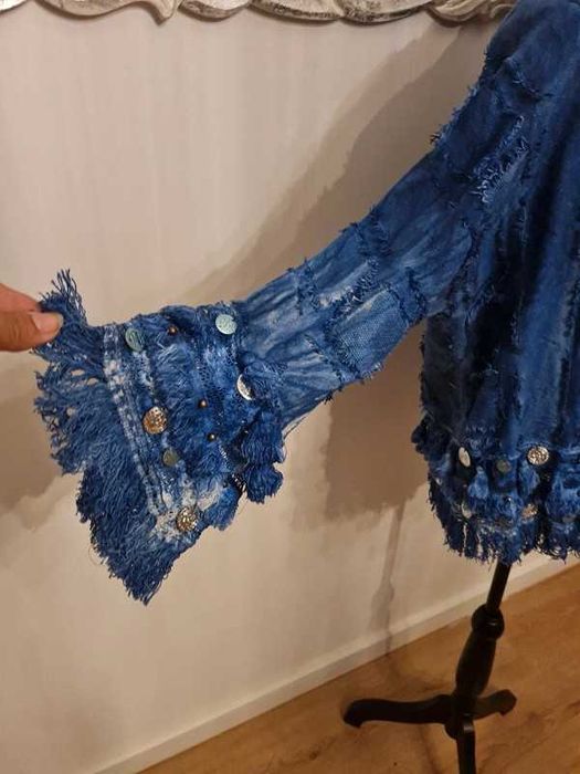 Casaco Azul de Senhora