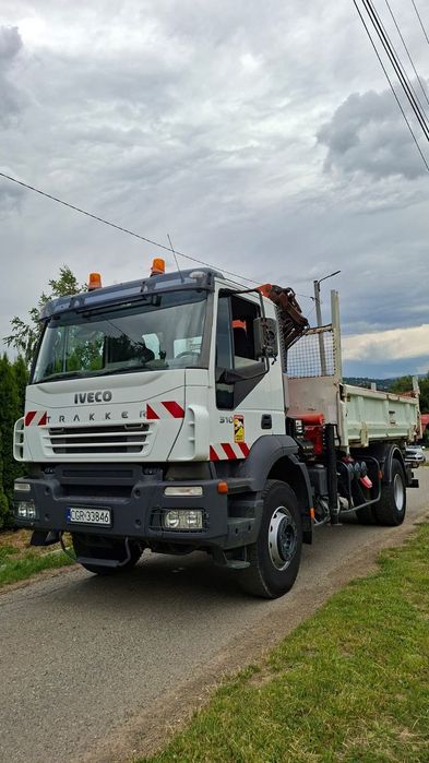 Iveco TRAKKER 310  Wywrotka Iveco Trakker 310 Palfinger Crane PK16502 Performance