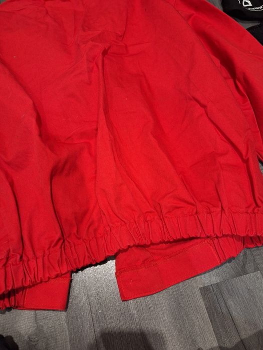 Czerwona kurtka jeans M