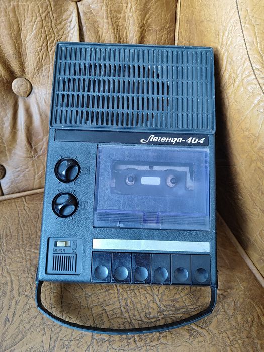 Магнитофон Легенда 404 кассетный проигрыватель СССР