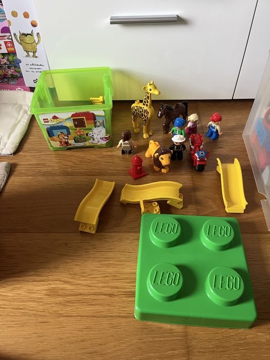 Caixa de legos duplo