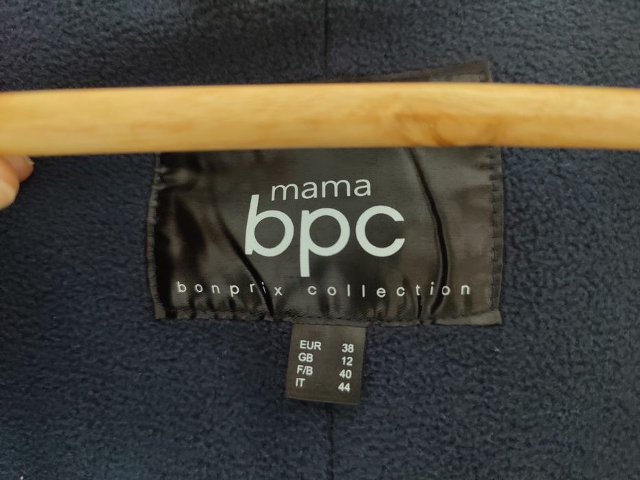 Parka ciążowa ciemnoniebieska