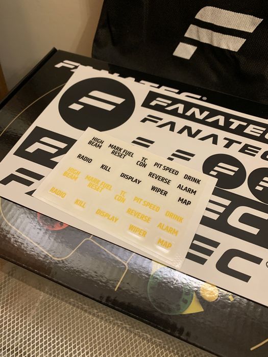 Fanatec podium button module endurance