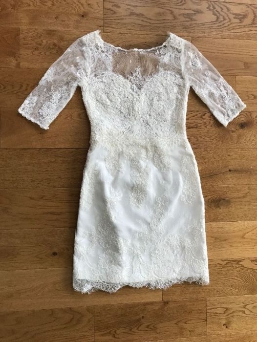 Sukienka,ślub,cywilny,chrzciny,wesele,poprawiny;projektantka Kopcyńska