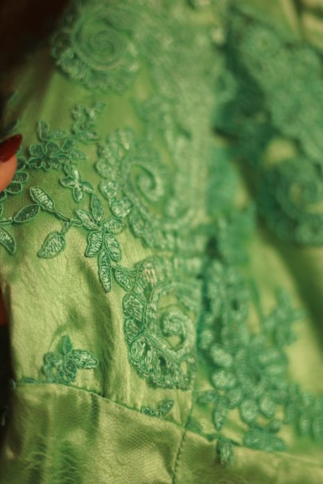 Вечірня Сукня зеленого кольору