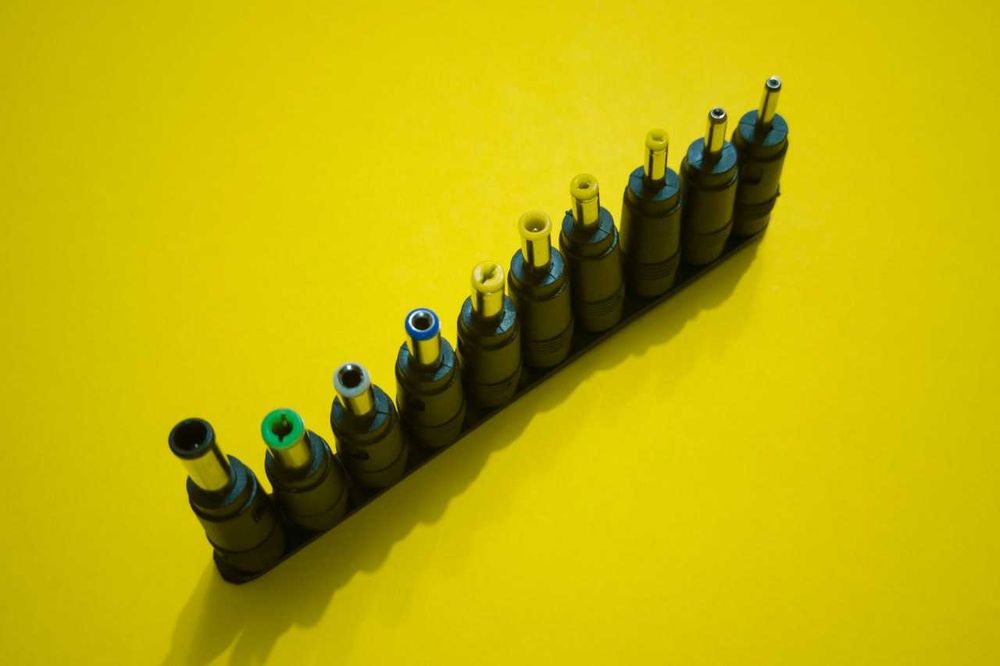 34 переходника UPS DC адаптер разъем для ноутбука HP Asus Dell Lenovo