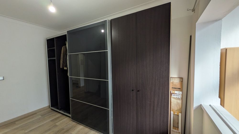 Armários IKEA PAX Preto Madeira