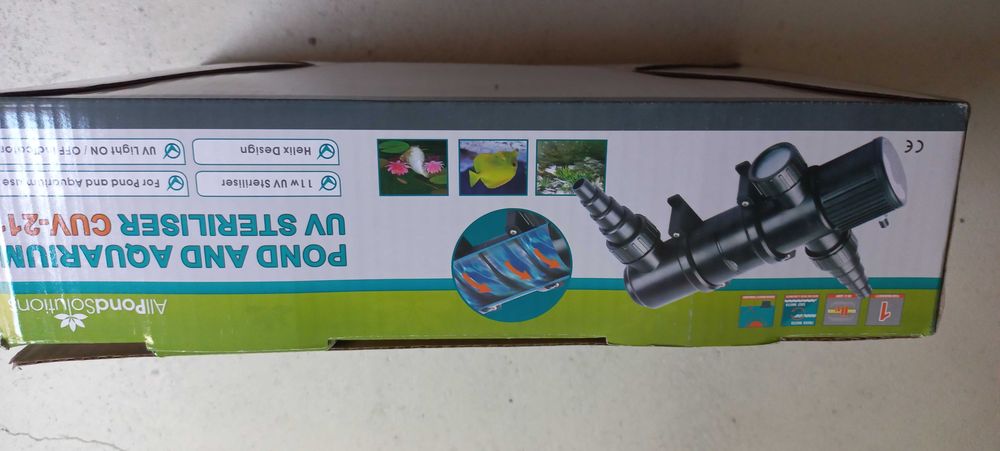 Esterilizador/Filtro UV aquário/lago