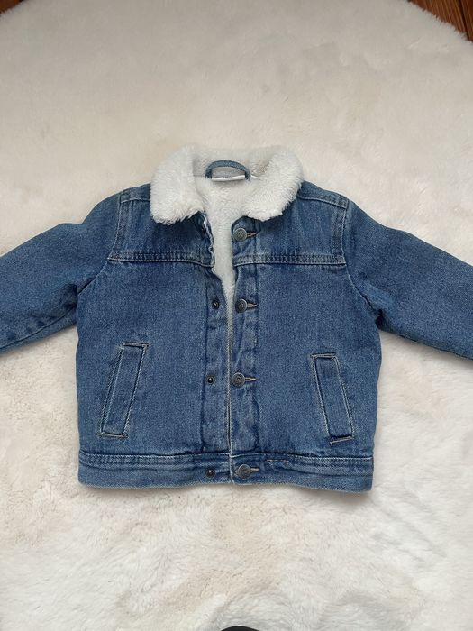 Бомбер джинсовий утеплений. Джинсова куртка