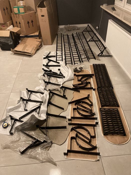 Stopnie kominiarskie i barierki antysniegowe