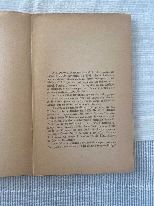 Relógios Falantes -  D. Francisco Manuel de Melo