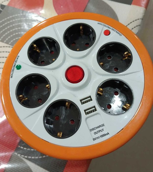 Base com 1.5 mt cabo + USB