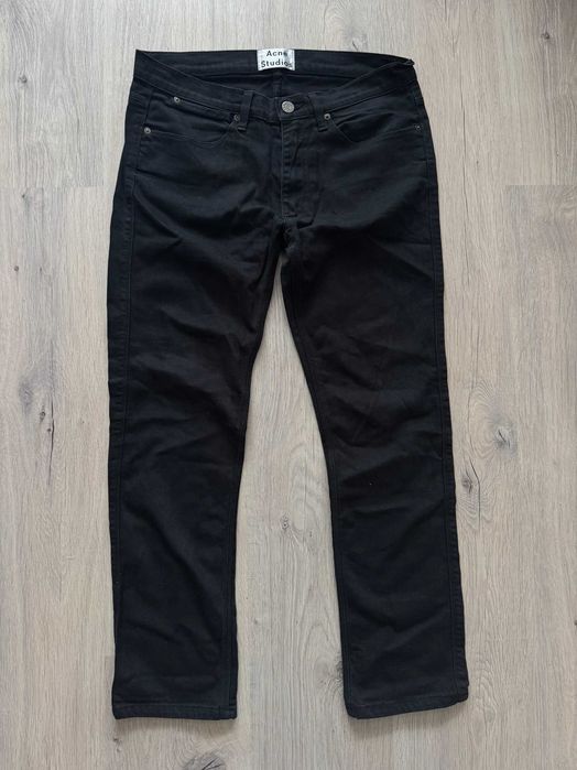 Acne Studios Max Stay Cash Black Denim