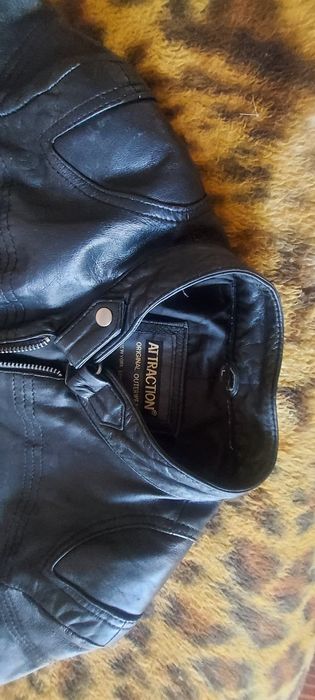 Куртка шкіра кожа натуральна косуха