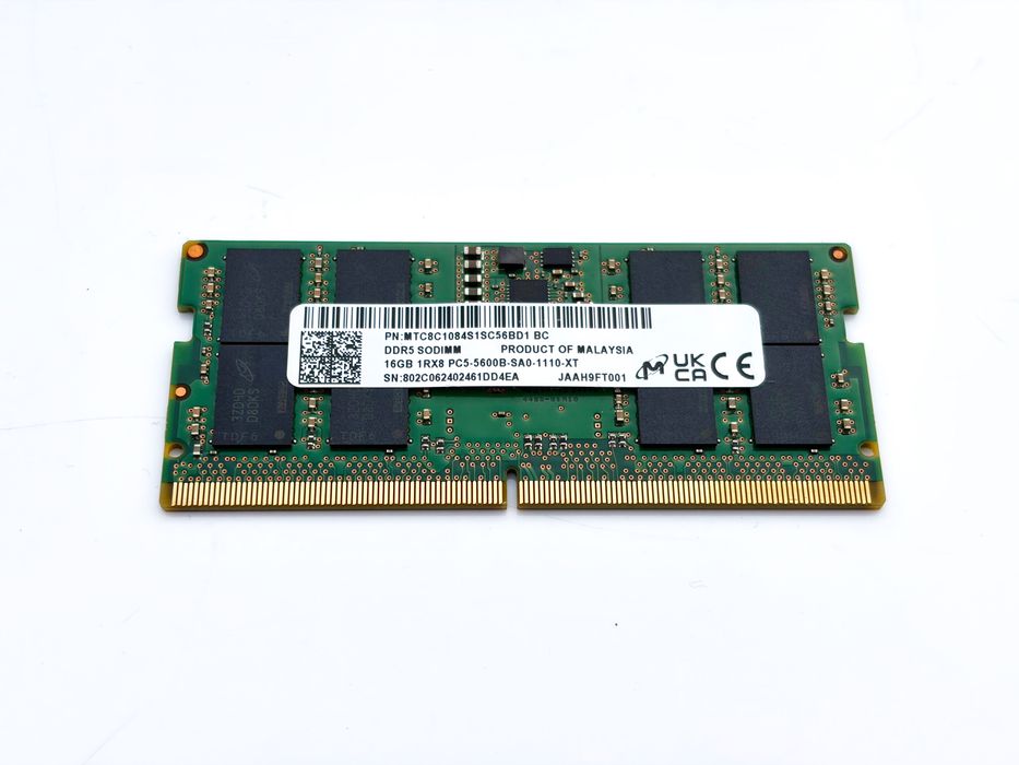 Pamięć RAM DDR5 16GB 1RX8 PC5-5600B-SA0-1110-XT