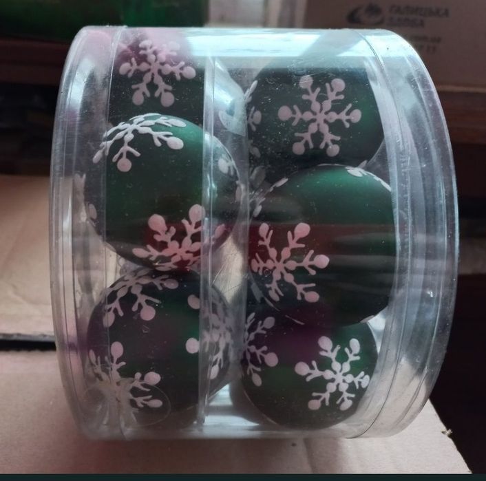 Ялинкові прикраси Нові НАБІР