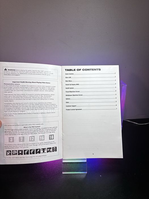 Call of Duty Modern Warfare 2 Xbox360 manual instrukcja