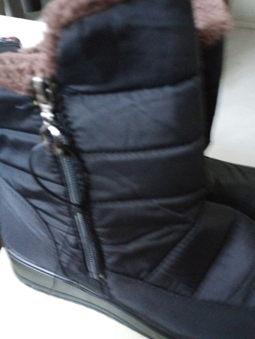 Ładne buty niskie śniegowce damskie