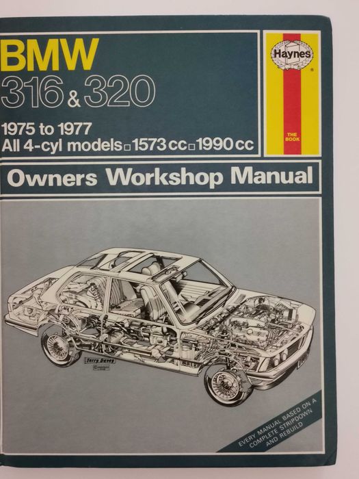 Vendo Manual HAYNES para BMW 316 & 320