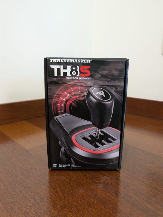 MANETE MUDANÇAS THRUSTMASTER TH8S NOVO/semiusado manete para Playstation, PC E Xbox