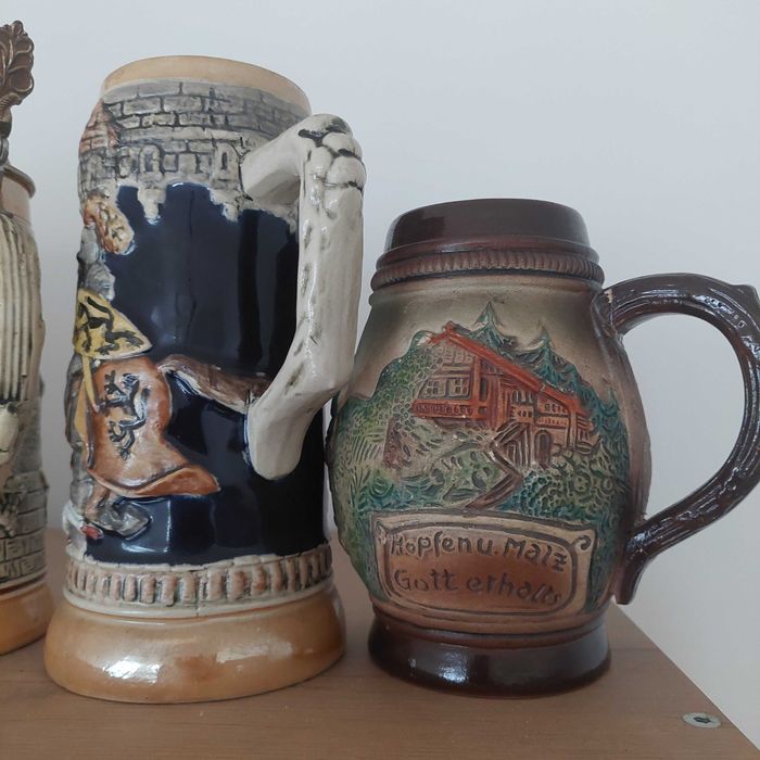 Duże kufle bawarskie