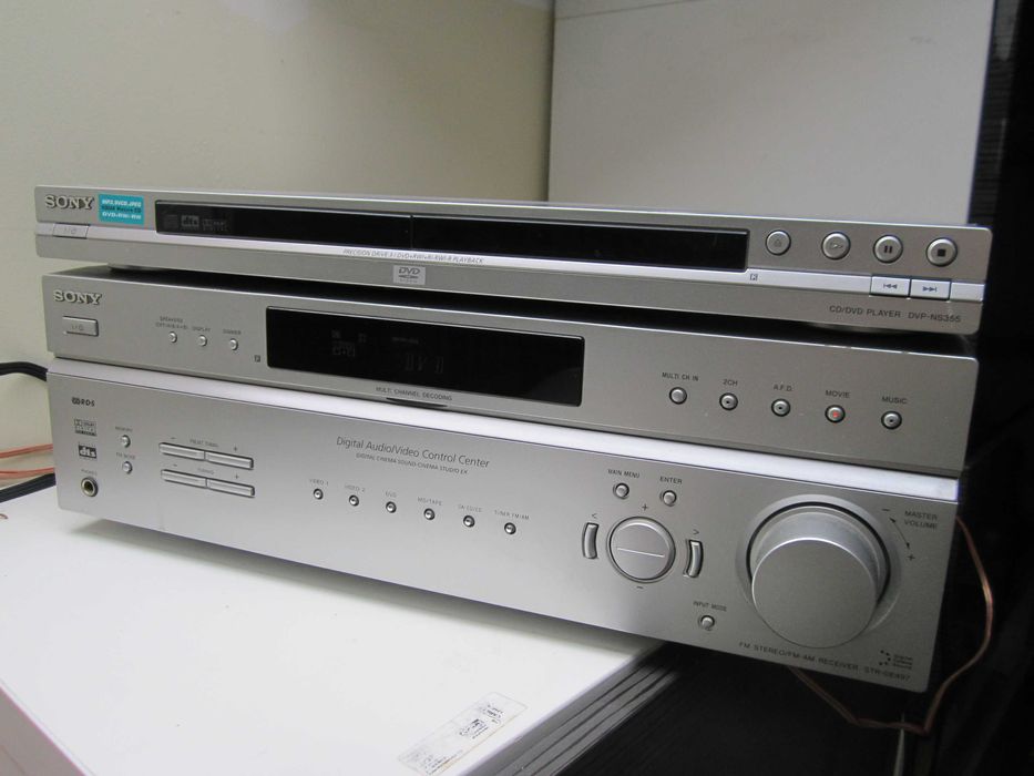 wzmacniacz ampli tuner SONY STR-DE497