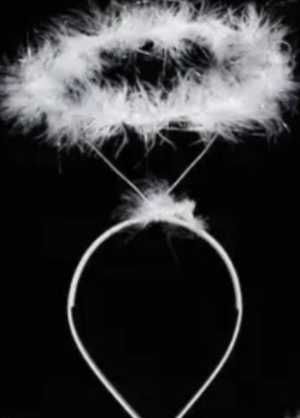 Strój skrzydła Aureola Przebranie kostium aniołek