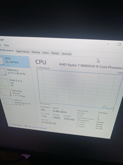 Pc gaming rtx 5080 + r7 9800x3d