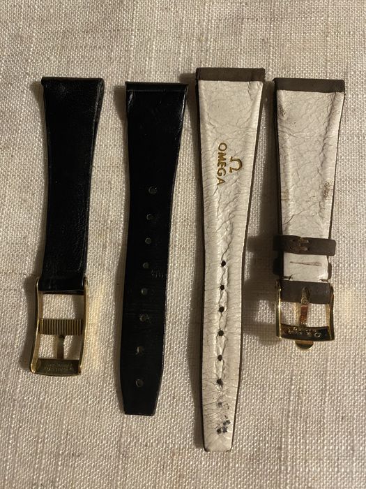 Paski do zegarka vintage omega
