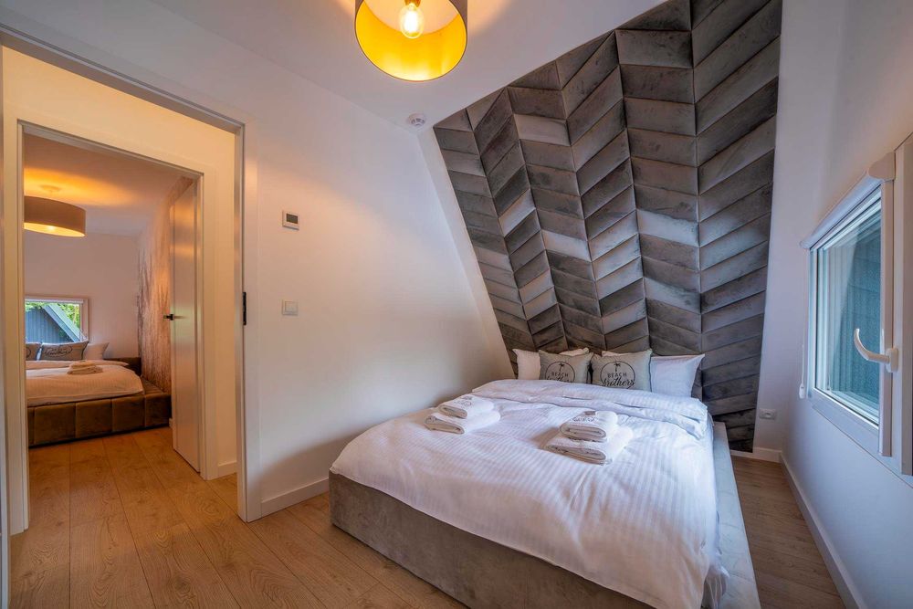 Beach Brothers House Domki nad jeziorem Nyskim Skorochów.Sauna Jacuzzi