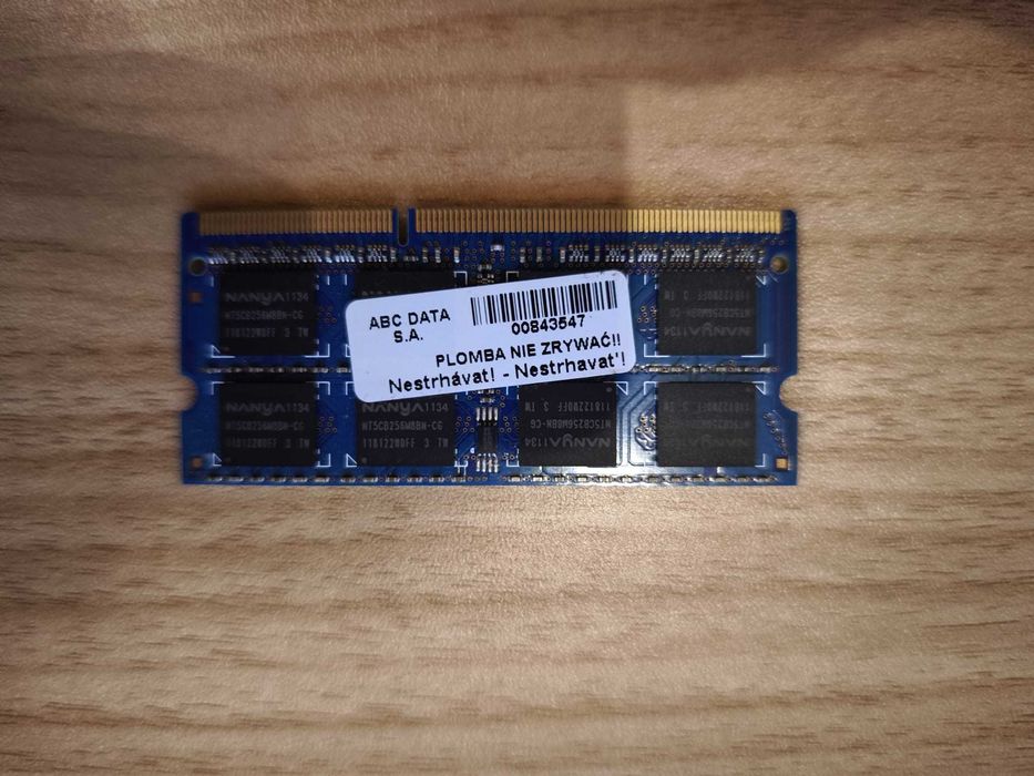 Pamięć RAM DDR3 Nanya NT4GC64B8HB0NS-CG 4 GB 1333Mhz