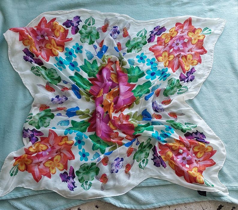 Szal Fraas jedwabny, 100% jedwab