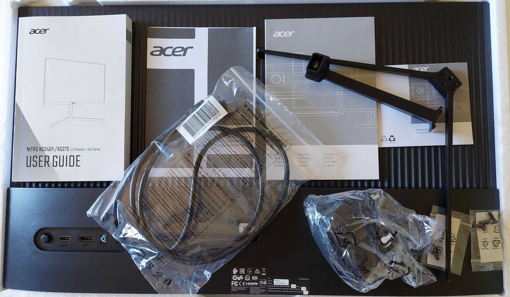 Monitor Gaming Acer Nitro 27" 180Hz - COMO NOVO