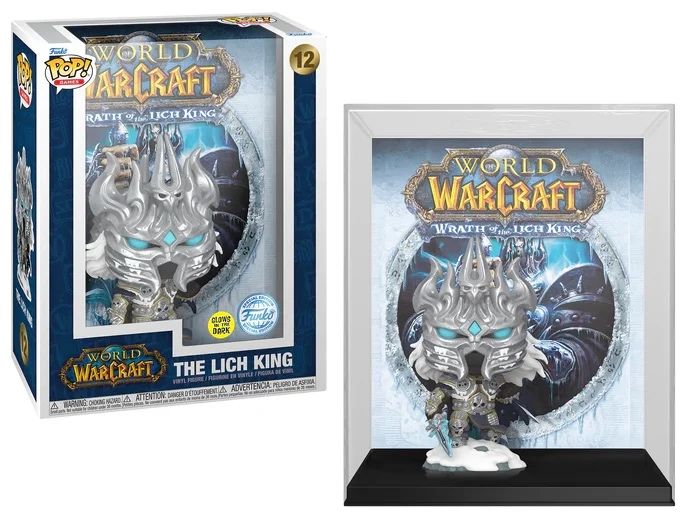 Funko pop lich the king warcraft Фанко поп Варкрафт Ліч король Glow