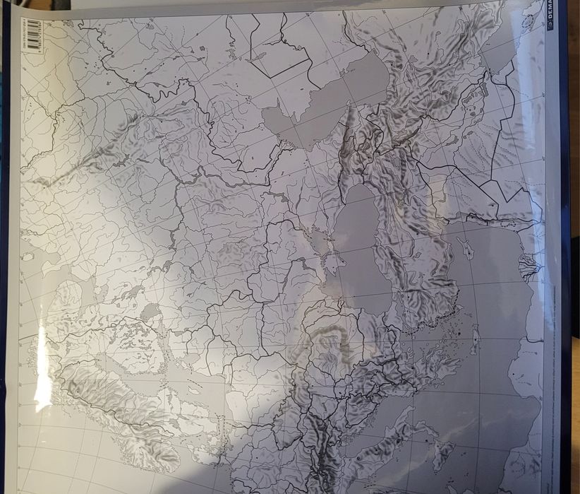 Mapa Europa na biurko, na ścianę, do ćwiczeń