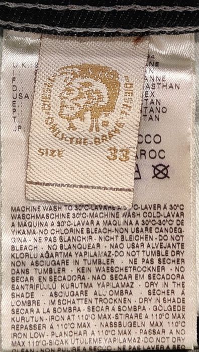 Wr) DIESEL KOOLTER oryginalne spodnie jeansowe Roz.33/33